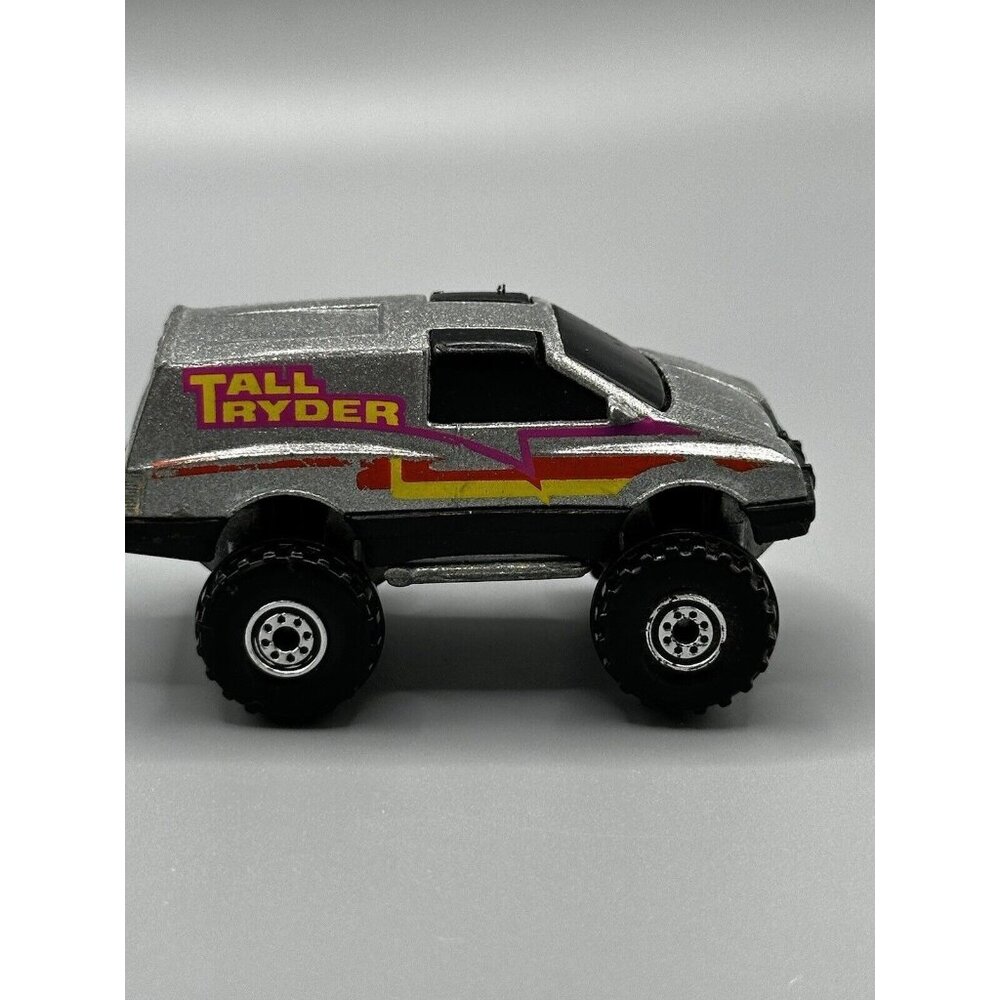 Hot Wheels 1988 Trailbusters TALL RYDER Silver #7530 Loose READ